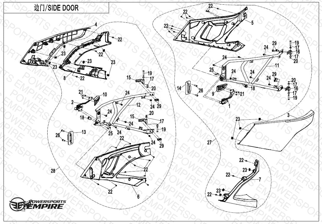 F37 — SIDE DOORS