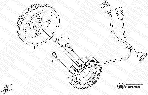 E13 — MAGNETO STATOR