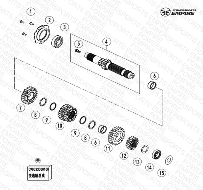 E06-1 — MAIN SHAFT