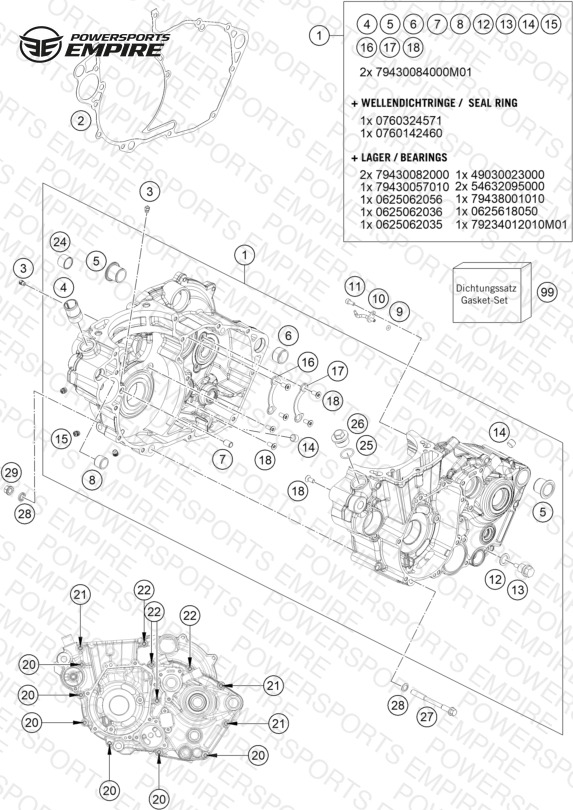 ENGINE CASE