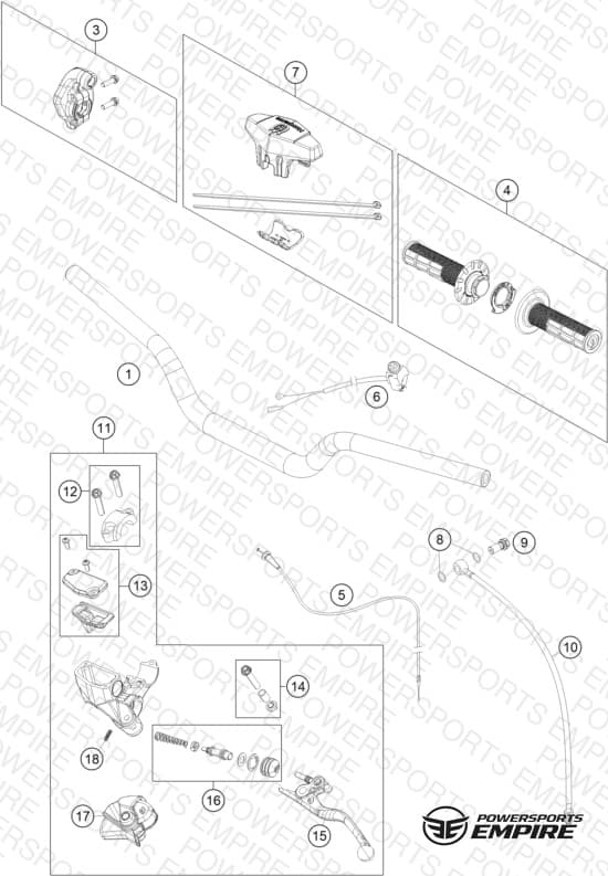 HANDLEBAR, CONTROLS