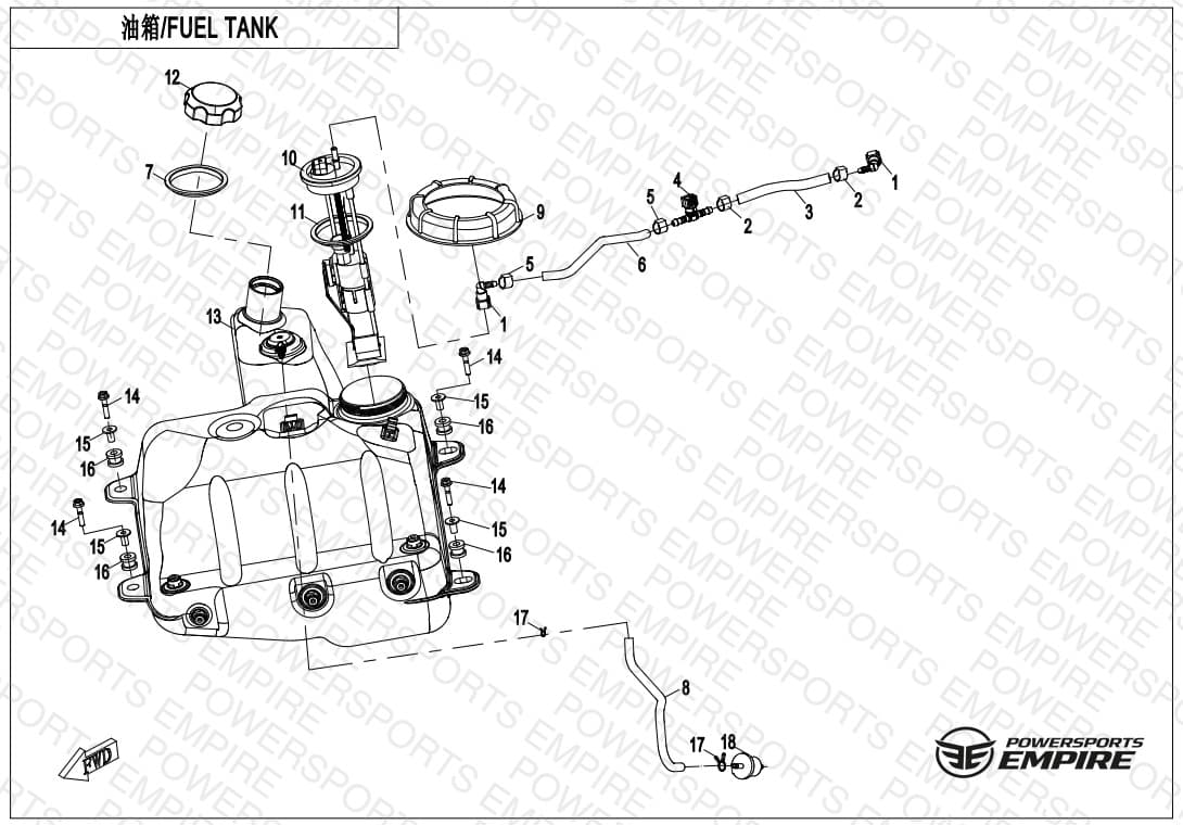 F12-B — FUEL TANK(NA)