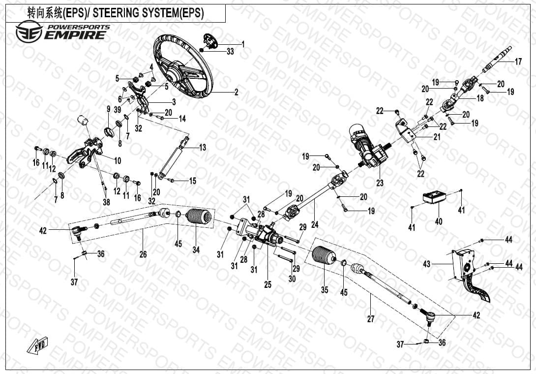 F10 — STEERING SYSTEM