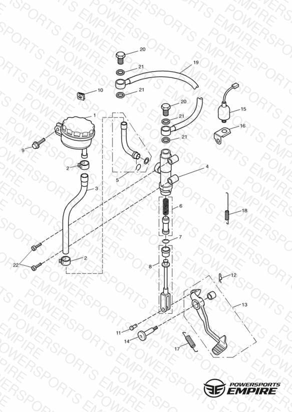 Rear Brake Master Cylinder