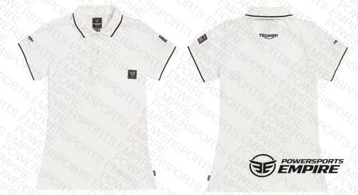 Polo Shirt White - Ladies