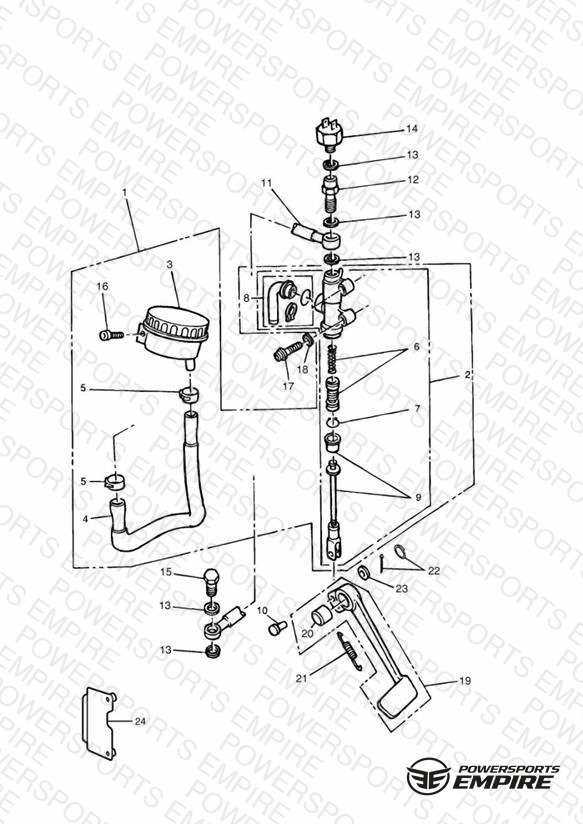 Rear Brake Master Cylinder