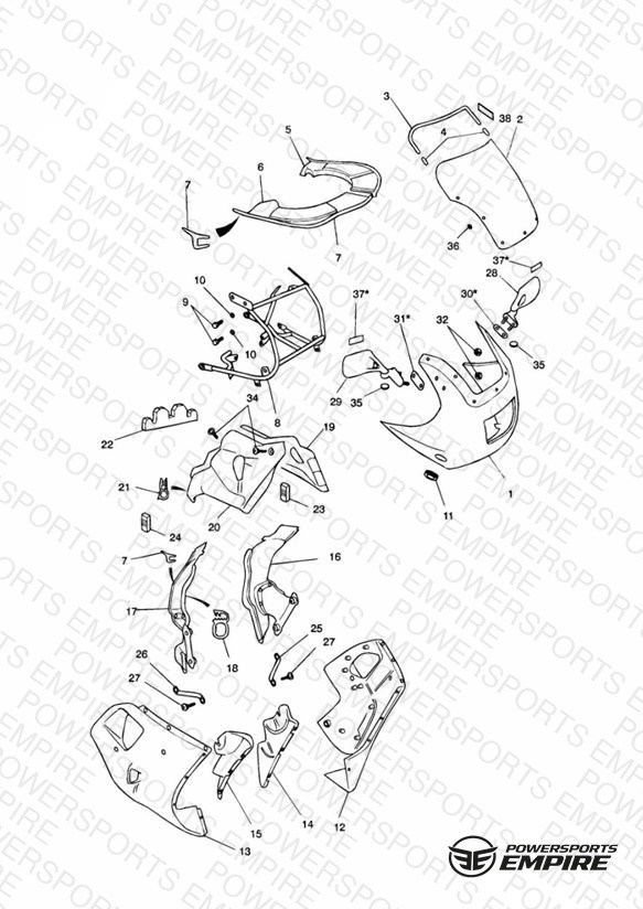 Bodywork - Cockpit 3 Cylinder