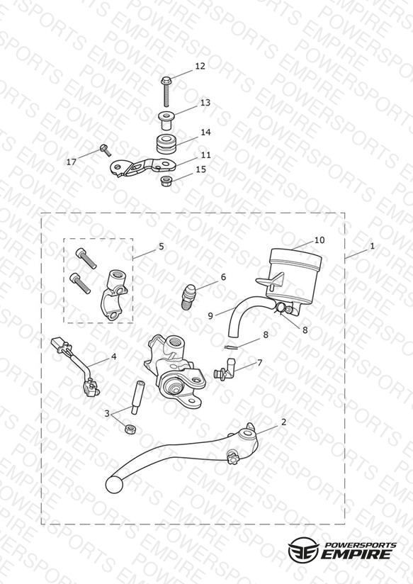 Front Brake Master Cylinder & Hoses