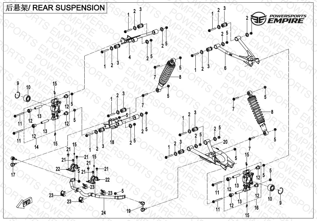 F06 — REAR SUSPENSION