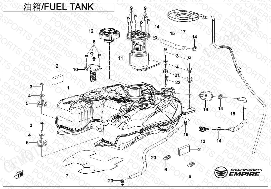 F12 — FUEL TANK