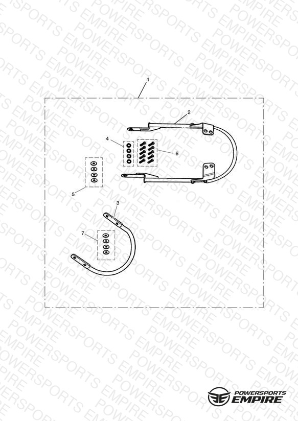 Chrome Grab Rail Kit