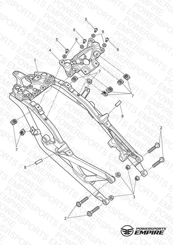 Rear Sub-Frame & Fittings