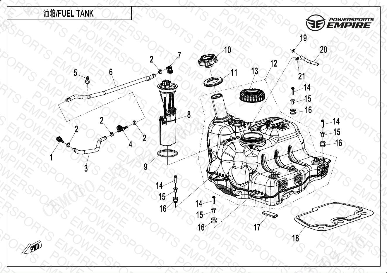F12 — FUEL TANK