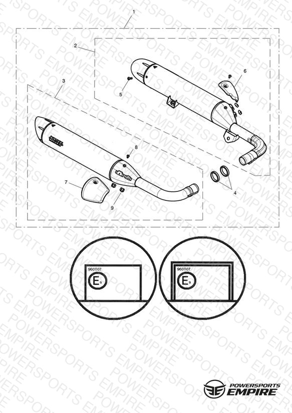 Silencer Pair, US, Chrome
