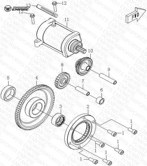 E23 — STARTING MOTOR