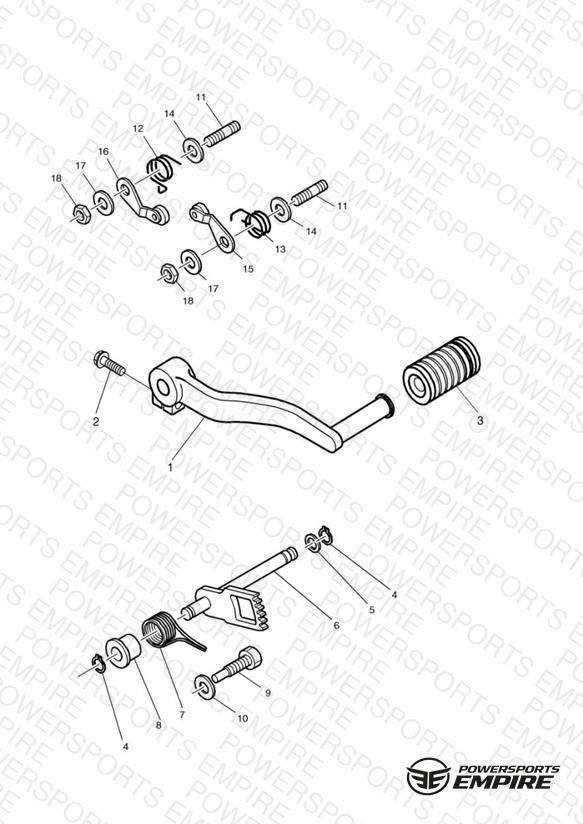 Gear Change Pedal