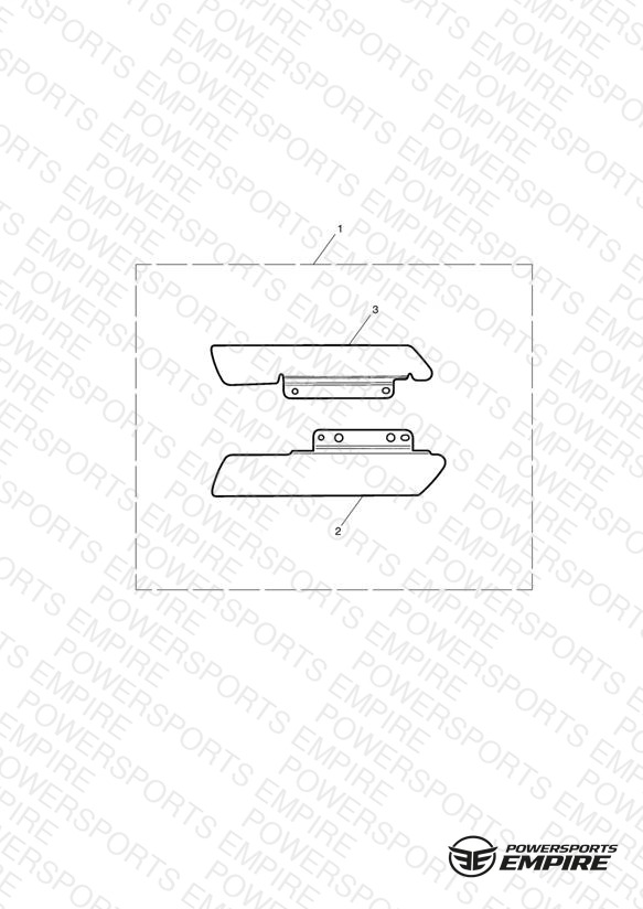 Covers, Frame, Kit, Chrome (ABS Version Only)