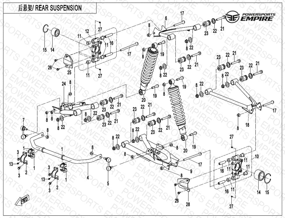 F06-V6 — REAR SUSPENSION