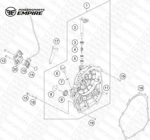 CLUTCH COVER