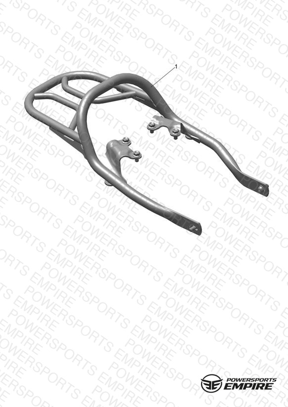 Luggage Rack Kit, Black