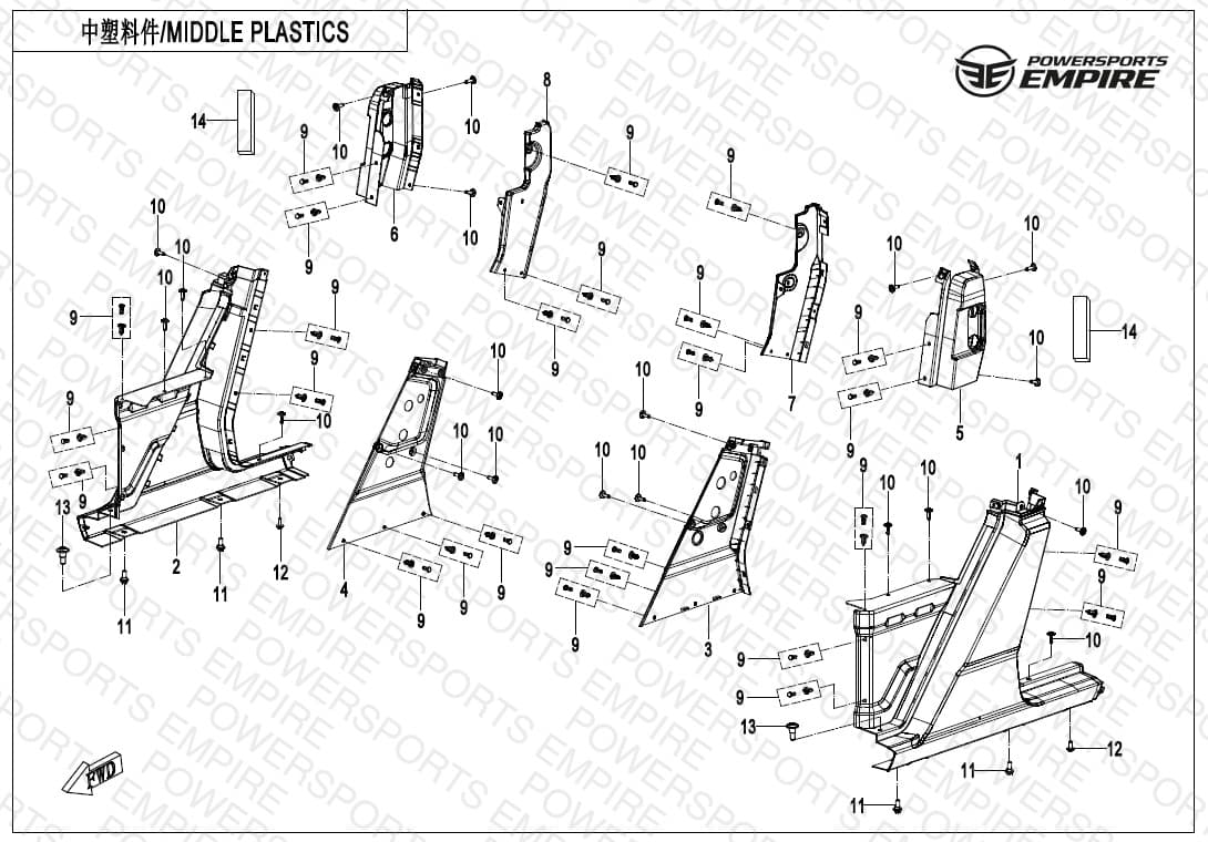 F04-3 — MIDDLE PLASTICS