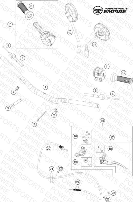 HANDLEBAR, CONTROLS