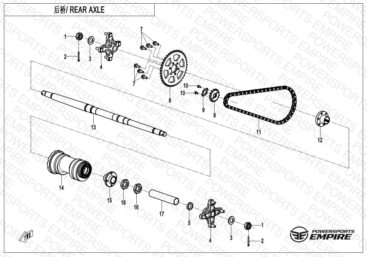 F33 — REAR AXLE