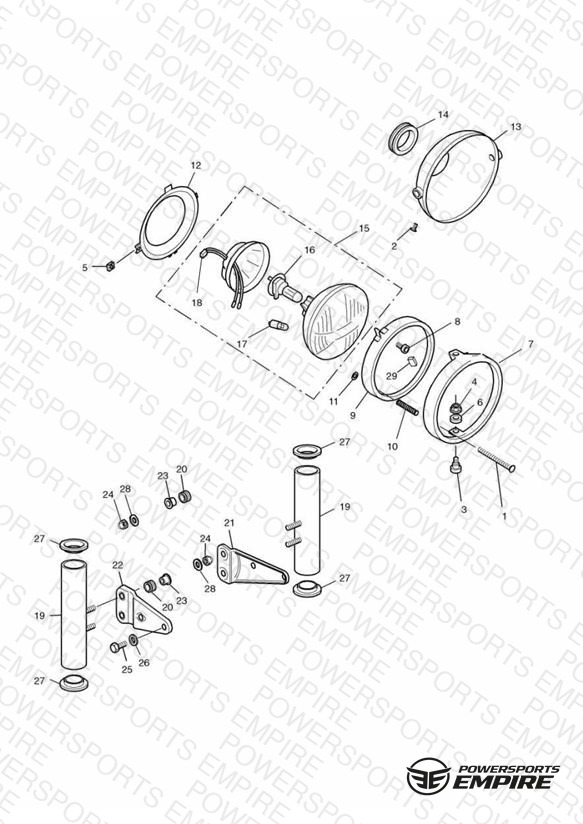 Headlight/Mountings