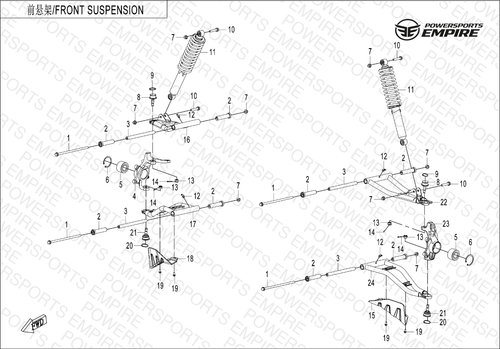 F05 — FRONT SUSPENSION
