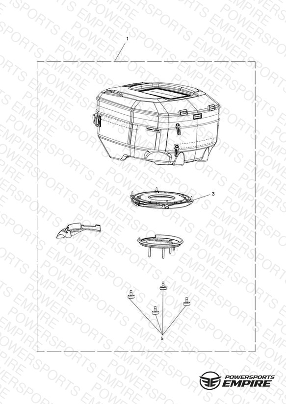 Tank Bag Kit, Q/R, 15-18L