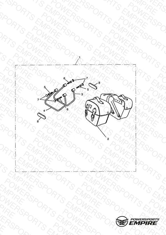 Saddlebag, Large, Kit
