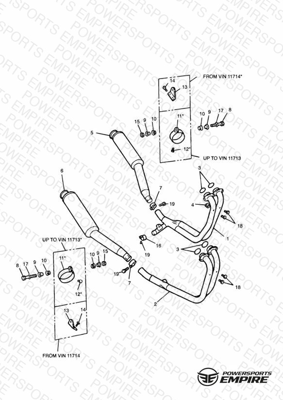 Exhaust System 4 Cylinder