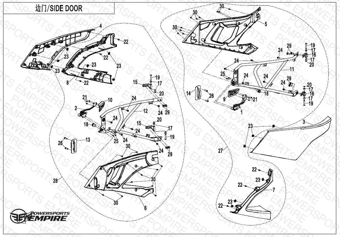 F37 — SIDE DOORS