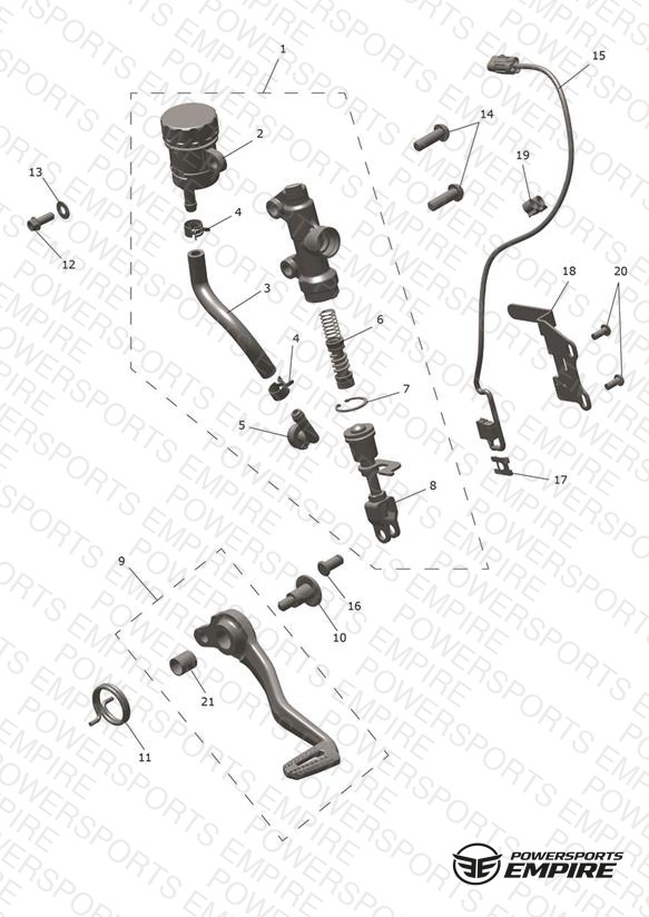 Rear Brake Master Cylinder