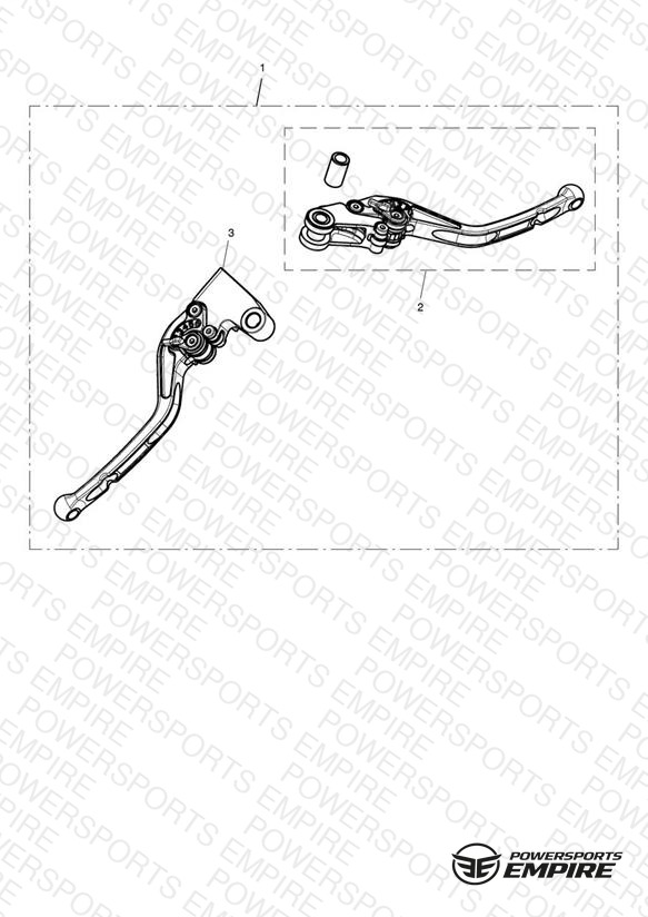 Lever Kit, Adj Standard, Long