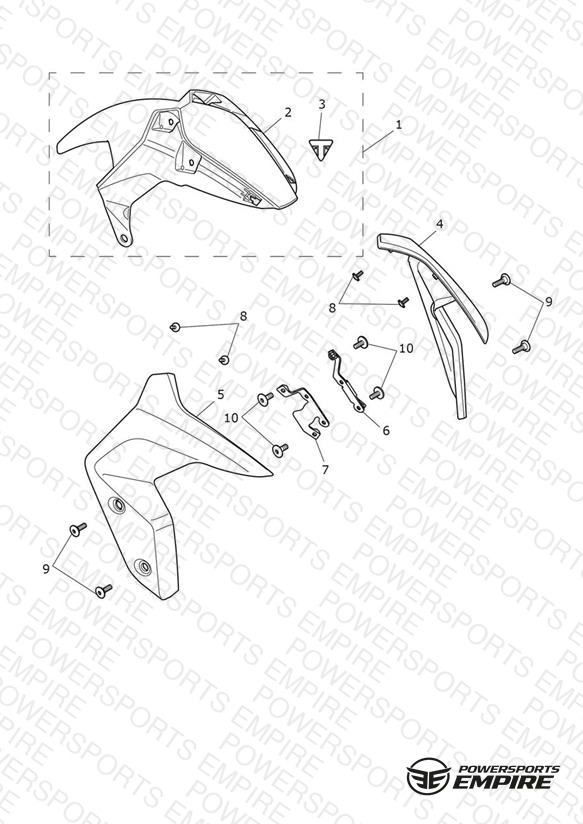 Front Mudguard