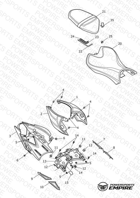 Rear Bodywork & Seat