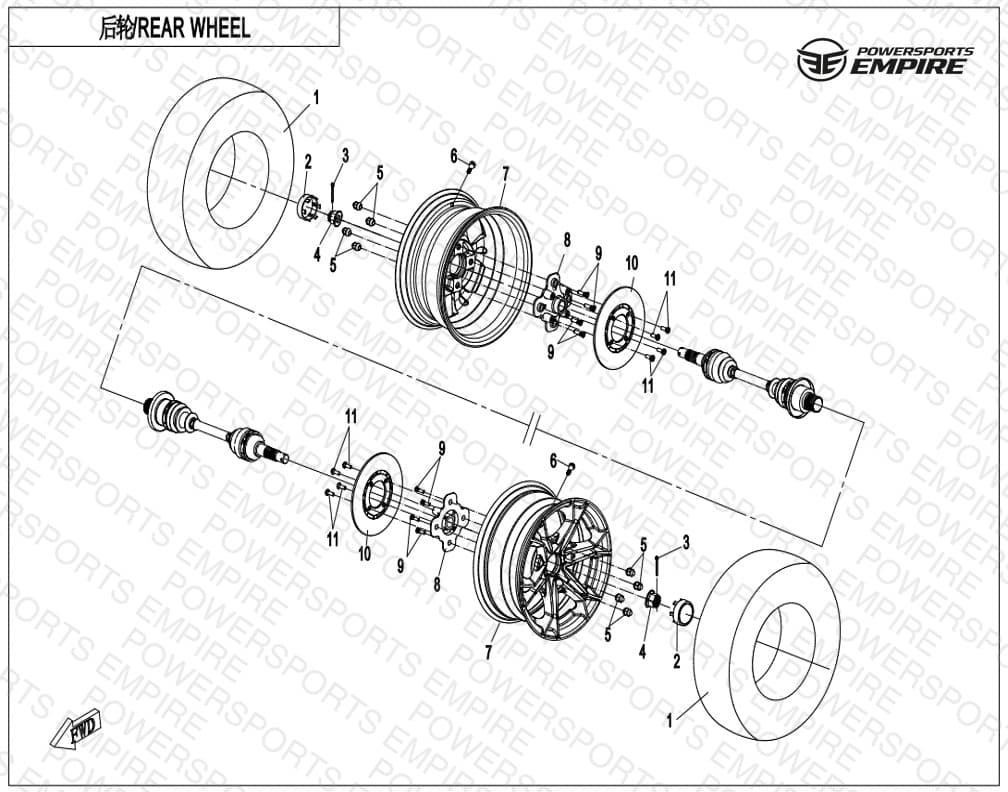 F11 — REAR WHEEL