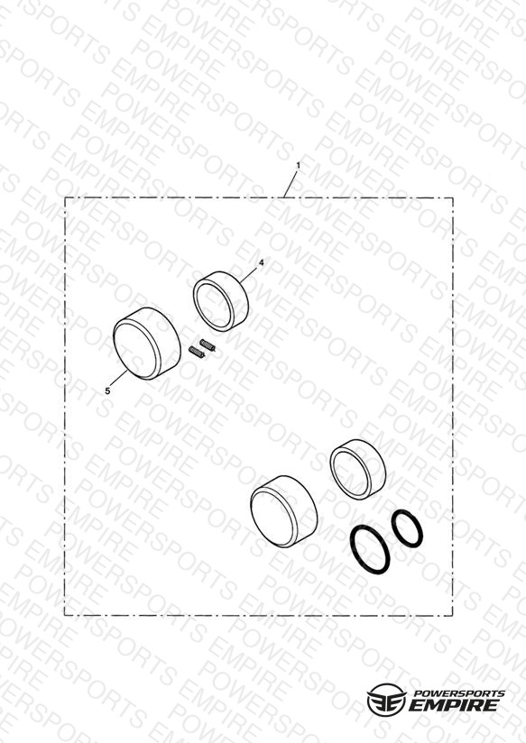 Axle Cover Kit, BNVL Classic
