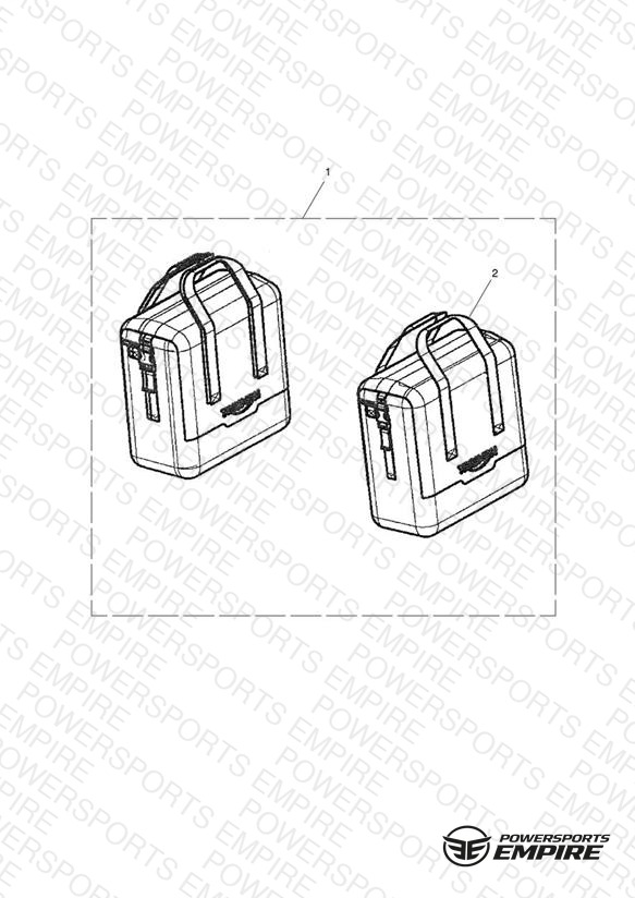 Inner Bag, Pair, 32L(Aluminium Luggage)