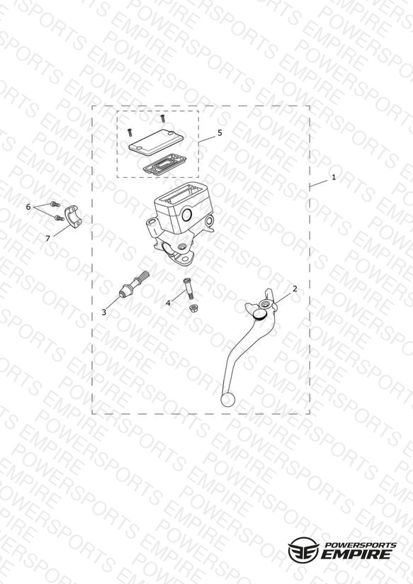 Front Brake Master Cylinder