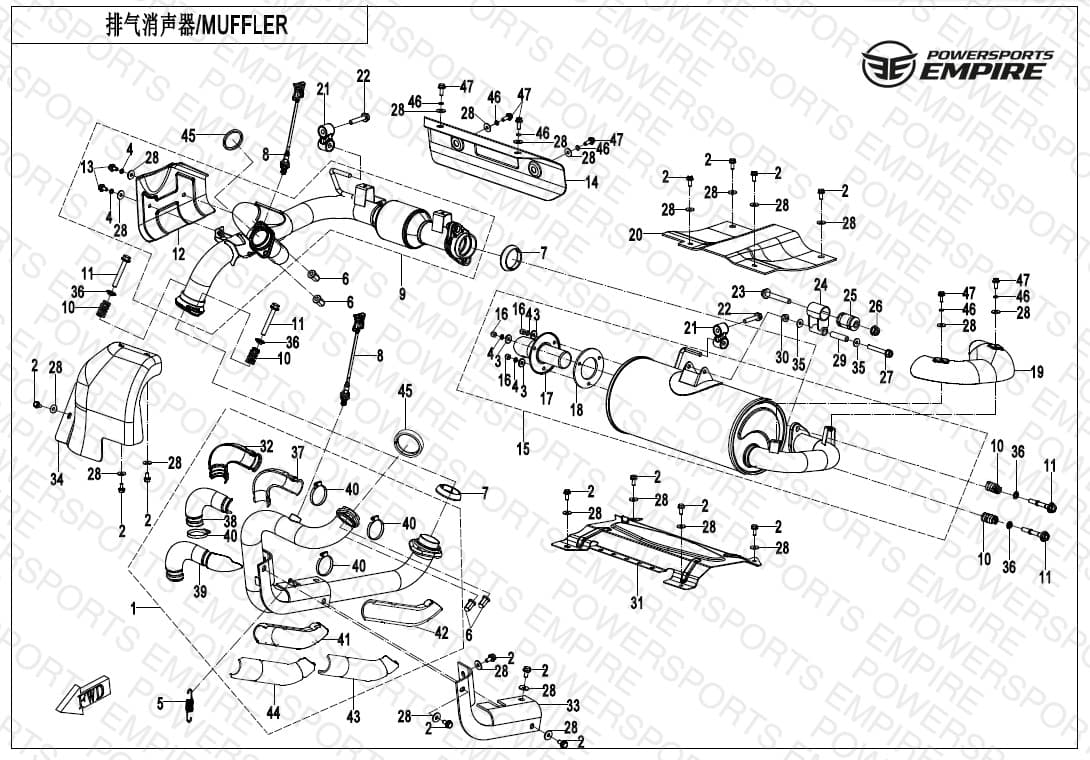 F02-B-V2 — MUFFLER