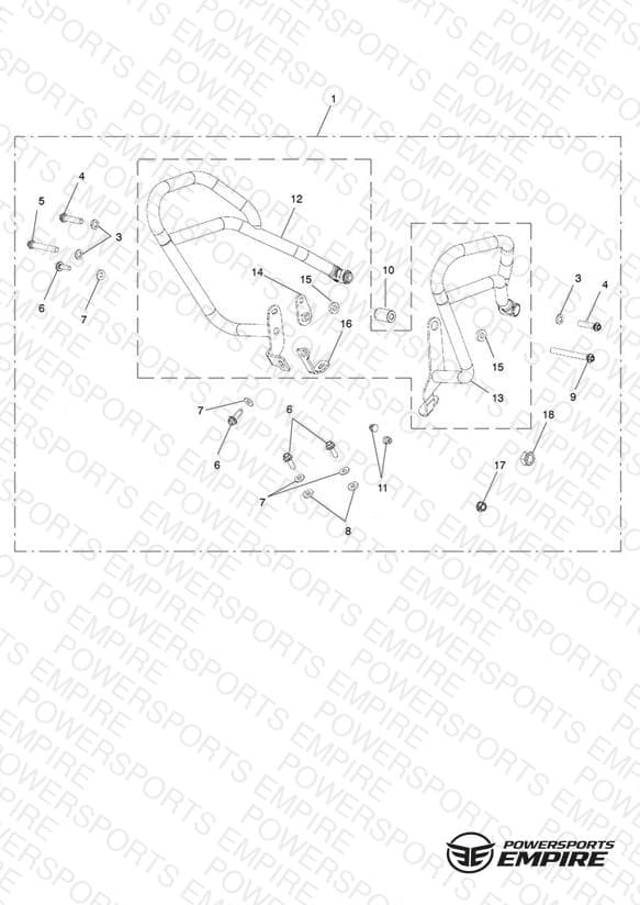 Fuel Tank Pro Bars Kit, SS