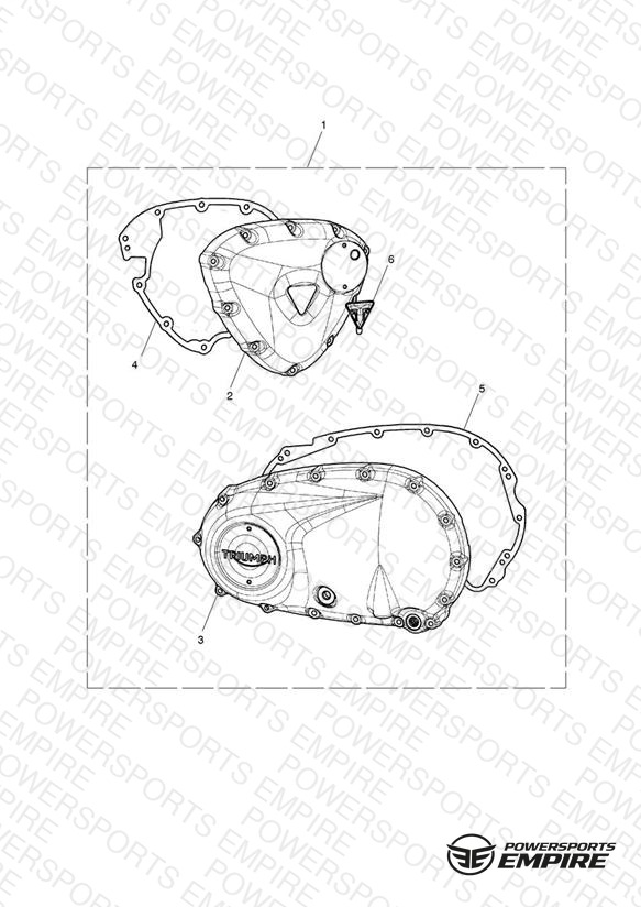Engine Cover Kit, Brushed