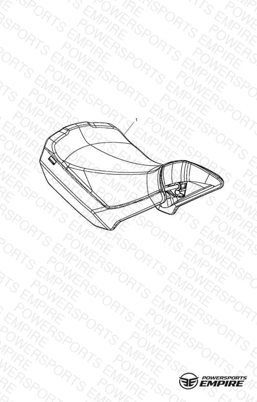 Rider Seat, Low, Assy
