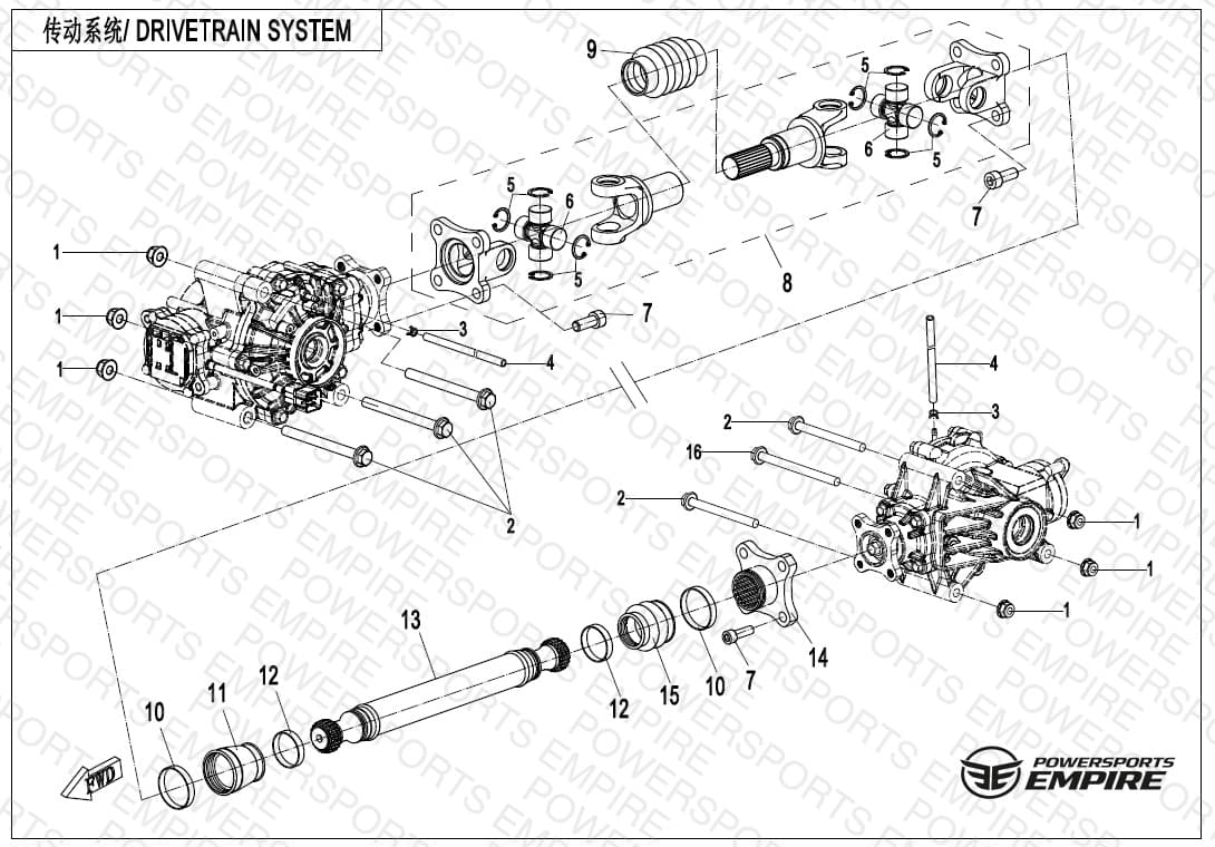 F30-V2 — DRIVETRAIN SYSTEM