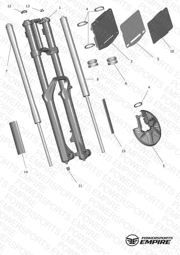 Front Forks & Lower Yoke