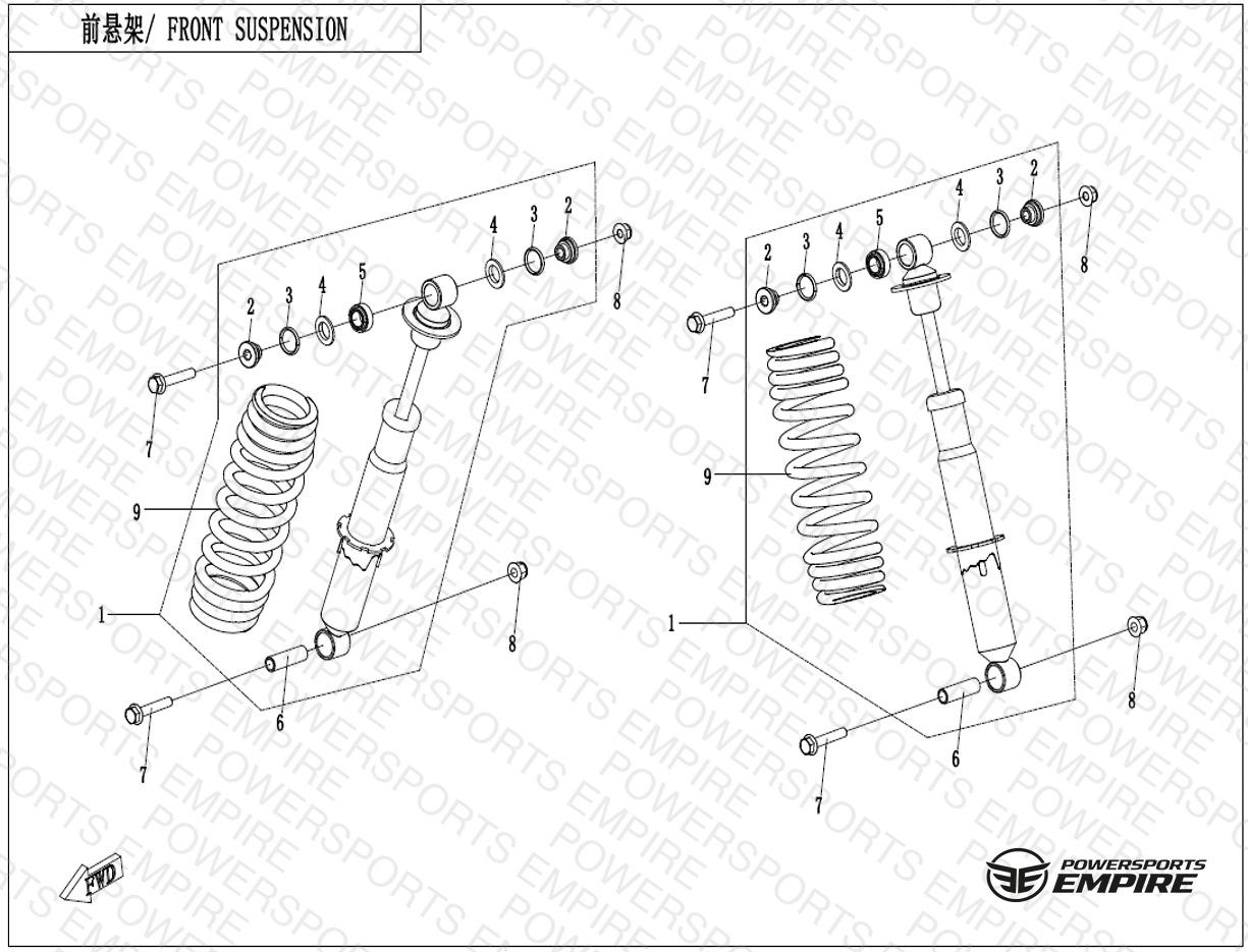 F05-2 — FRONT SHOCK ABSORBER