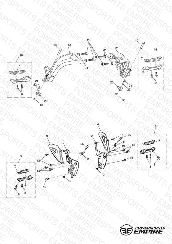 Footrests & Mountings