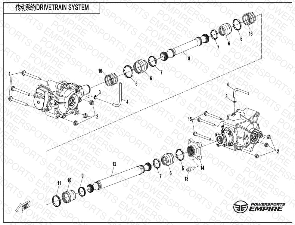F30-V2 — DRIVETRAIN SYSTEM